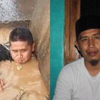 pak-rt-di-bogor-nyelam-di-gorong-gorong-saat-banjir-demi-bersihkan-sampah