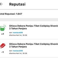 ghisca-debora-penipu-tiket-coldplay-divonis-3-tahun-penjara