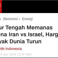 kata-dirjen-migas-soal-harga-bbm-disebut-naik-akibat-konflik-iran-vs-israel