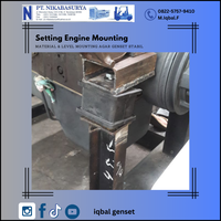 proses-pasang-kaki-genset
