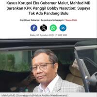 mahfud-md-sarankan-kpk-panggil-bobby-nasution