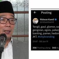 6-tweet-ridwan-kamil-yang-sindir-warga-jakarta-yang-diviralkan-kembali