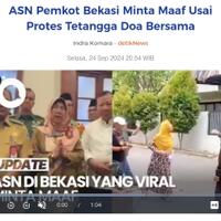 asn-pemkot-bekasi-minta-maaf-usai-protes-tetangga-doa-bersama