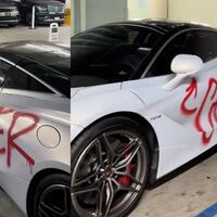 apakah-ini-perbuatan-mantan--seseorang-menulis-kata-cheater-di-bodi-mclaren-720s