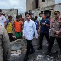 gibran-kebakaran-kemayoran-jadi-pengingat-mitigasi-kawasan-padat-penduduk