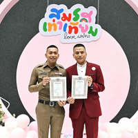 ratusan-pasangan-sesama-jenis-menikah-di-thailand-usai-dilegalkan-uu