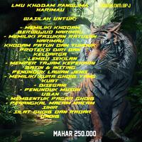 khodam-panglima-harimau