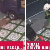 bikin-hidup-makin-bermasalah-ojol-bakar-mobil-warga-di-blitar-gegara-diserempet