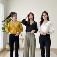 blouse-wanita-lengan-panjang-cotton-tencel---atasan-casual-jumbo-kekinian