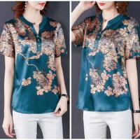 blouse-satin-wanita-terbaru-bahan-satin-premium---atasan-motif-bunga-kekinian