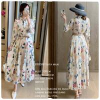 maxi-dress-evita-import-89008---dress-panjang-bunga-elegan-lengan-panjang