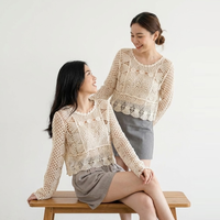 carmen-lace-top-jumbo-wanita--atasan-brukat-rajut-organic-cotton--ld-120-140-cm