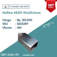 hollow-ss201-25x25x1mm