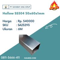 hollow-ss304-30x60x1mm