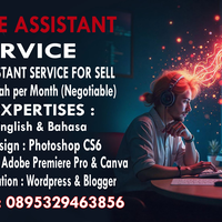 for-sell--remote-assistant-service-wage-only-rp-8m-nego