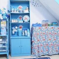 suka-doraemon-wanita-ini-ikut-komunitas-sampai-bikin-rumah