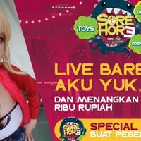 live-sore-hore-vol-3-cosplayer-cantik-bagi-bagi-hadiah-di-sini
