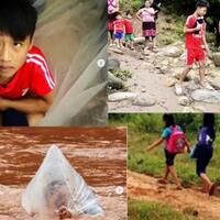 viral-ojek-plastik-nilon-yang-menyebrangkan-anak-ke-sekolah-lewat-sungai-deras