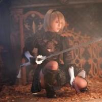 bintang-film-av-terkenal-berdandan-ala-karakter-game-di-nier-automata