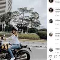 unggah-foto-tunggangi-moge-nikita-mirzani-keliling-nyopotin-baliho