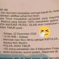 bem-unair-sesalkan-penolakan-kapolda-jatim-karena-alasan-non-muslim