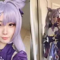 bak-mentari-kumpulan-cosplayer-asian-berdandan-ala-keqing-dari-genshin-impact