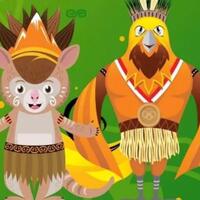 maskot-pon-xx-kangpho-dan-drawa-hewan-langka-asal-papua
