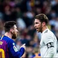 potret-keindahan-sepak-bola-messi-dan-ramos-dulu-musuh-sekarang-teman