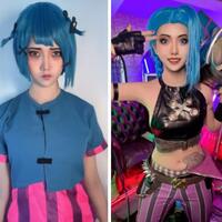 sempurna-gadis-cantik-ini-berubah-menjadi-powder-dan-jinx-dari-arcane