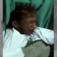 apes-bener-nih-maling-tersangkut-dijendela-mendapat-bogem-mentah-ke-wajahnya
