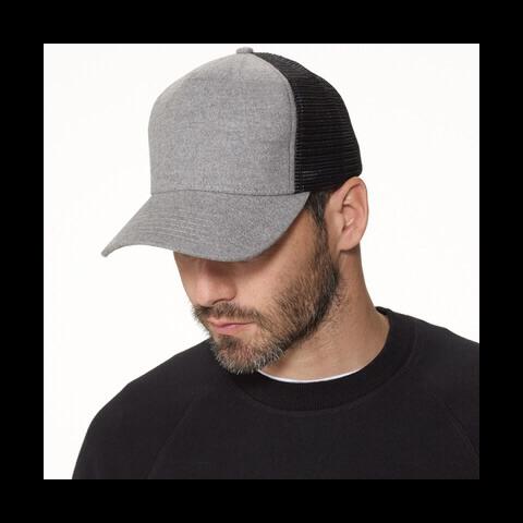 Open PO Cotton Flannel Trucker Hat 