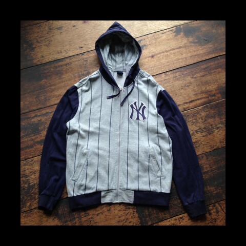wts zipper hoodie NY yankees MLb not 
