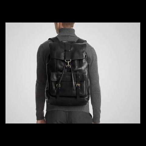 coach bleecker backpack black