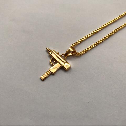 Terjual Kalung Necklace Supreme Gold 