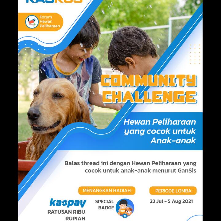 Hewan Peliharaan Yang Ramah Anak, yukkk Kasih Unjuk Di Reply Thread