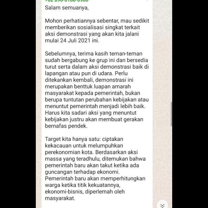Polisi Selidiki 'Grup Tenis Semarang' yang Mau Kacaukan Kota