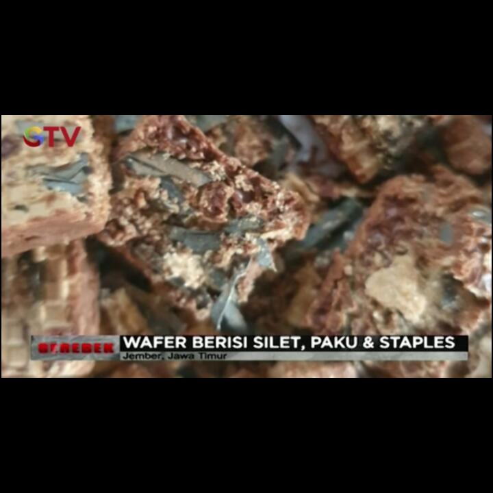 Jember Punya Berita: Wafer Isi Paku Dan Silet