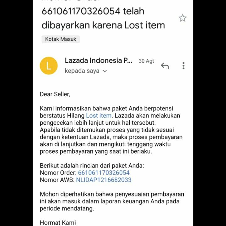 Lazada Tidak Membayar Hasil Jualan Seller Bahaya!!!!