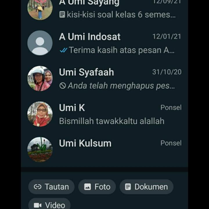 8 Nama kontak Istri pada Ponsel Suami, Adakah Yang Sama?