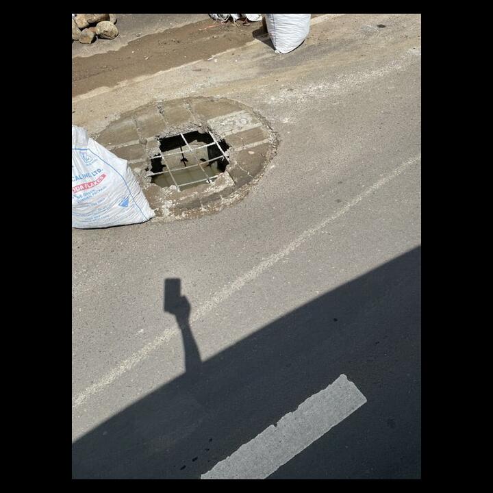 Baru Dibangun, Tutup Sumur Resapan di Jalan Intan Cilandak Sudah Jebol