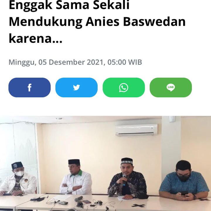 Kelompok Reuni 212: Kami Enggak Sama Sekali Mendukung Anies Baswedan