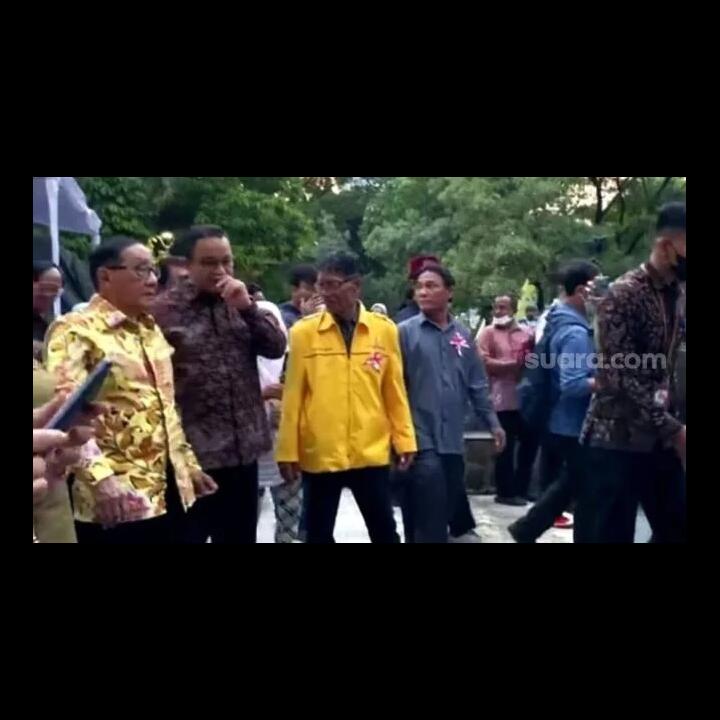 Bukan Airlangga, Akbar Tandjung Nyatakan Dukung Anies Baswedan Maju Capres 2024