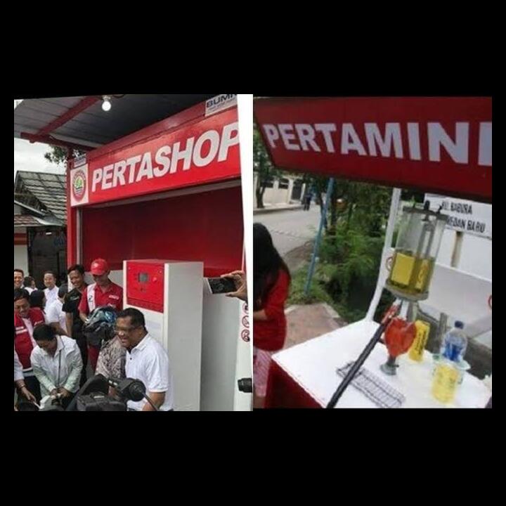 Kok Aneh Ya! Pertamina Malah Meniru Pertamini?
