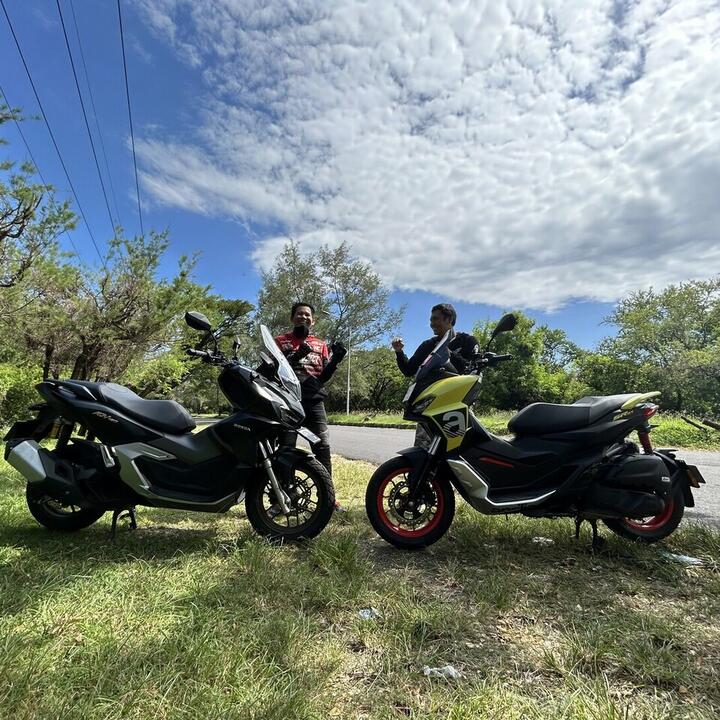 Dua Matic Adventure itu Kita Drag Test ADV 160 VS SRGT200, DIlarang Baper