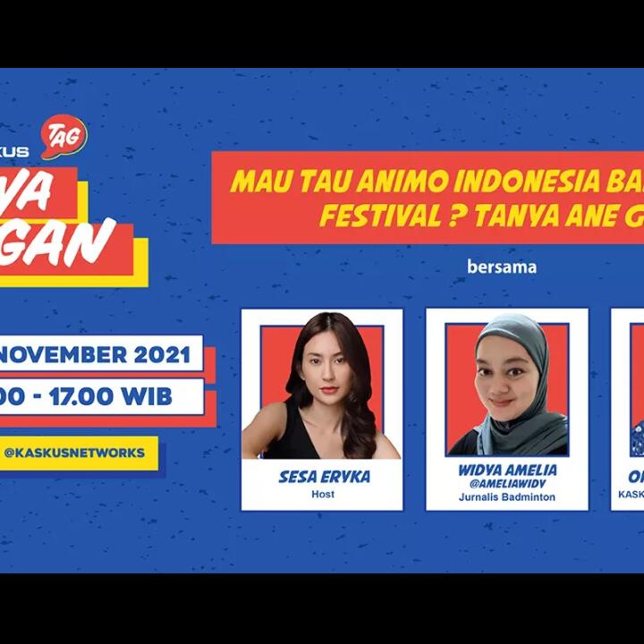 Mau Tau Animo Indonesia Badminton Festival ? Tanya Ane Gan