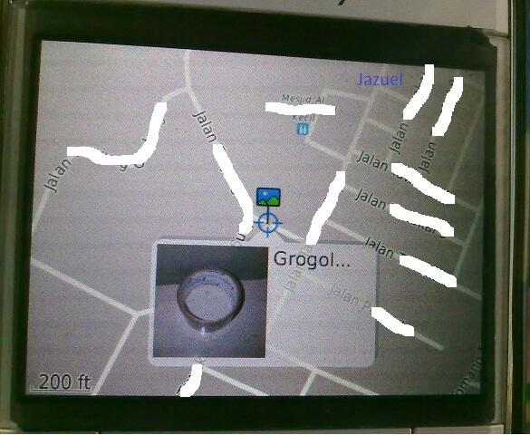 GPS: Geotagging Menggunakan Ponsel Blackberry