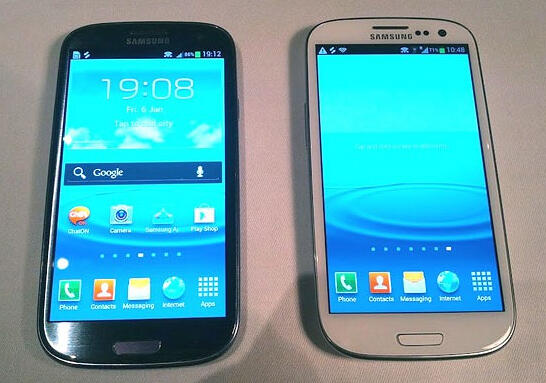 bentuk dan spesifikasi Samsung Galaxy S3