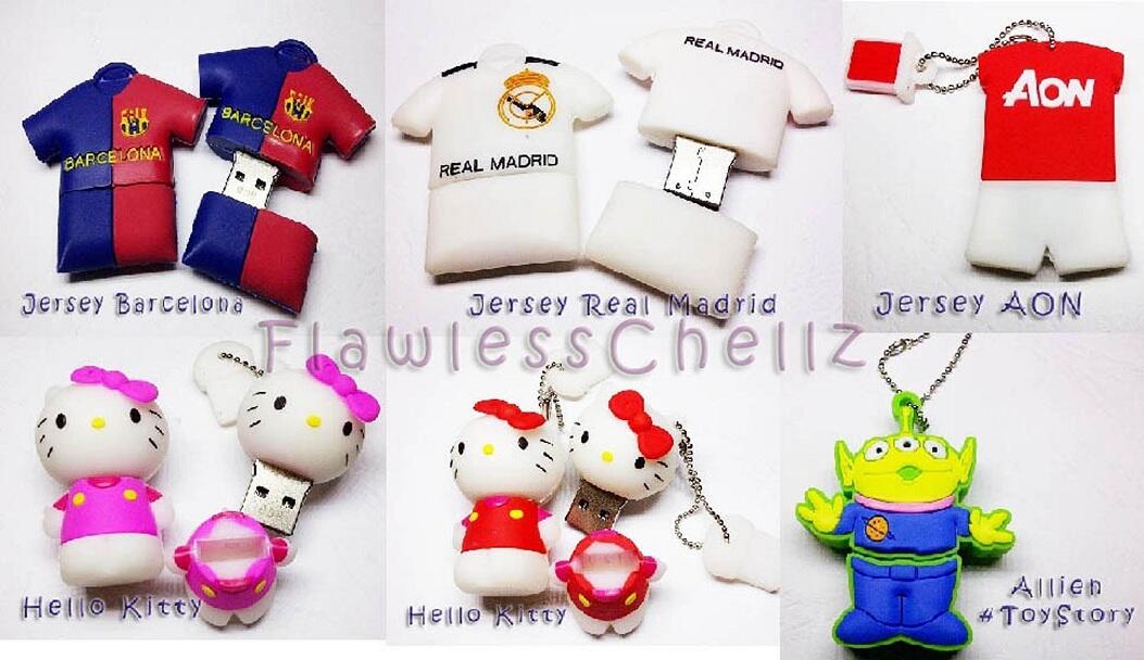Terjual Jual OBRAL Flashdisk Kartun Lucu/Imut Murah Meriah 