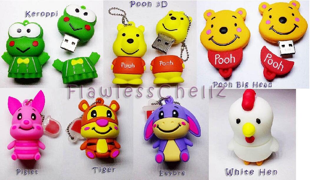 Terjual Jual OBRAL Flashdisk Kartun Lucu/Imut Murah Meriah 