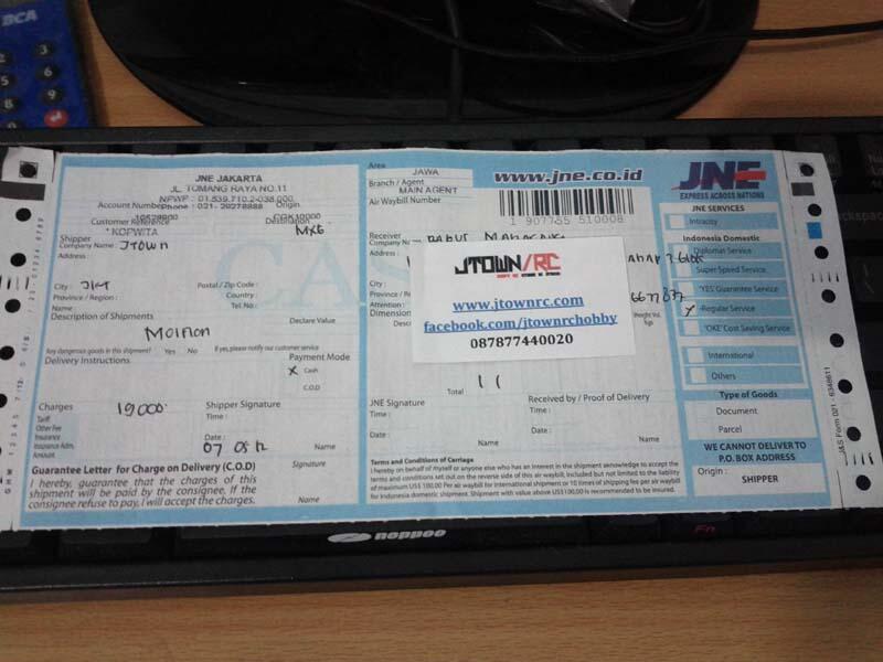 &#91;JTown RC Hobby&#93; -Bukti pengiriman & Testimonial